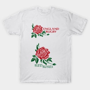 England Women's Rugby Team English Rose T-Shirt